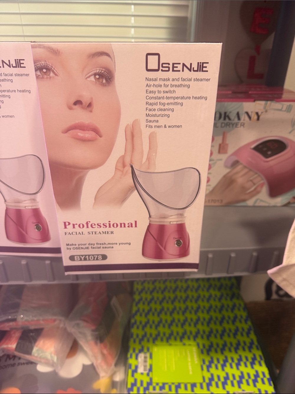 Pink Professional Facial Steamer